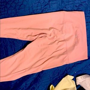 Lululemon align pink yoga pants